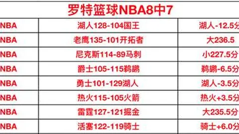NBA赛事深度解析：湖人vs骑士双胜预测
